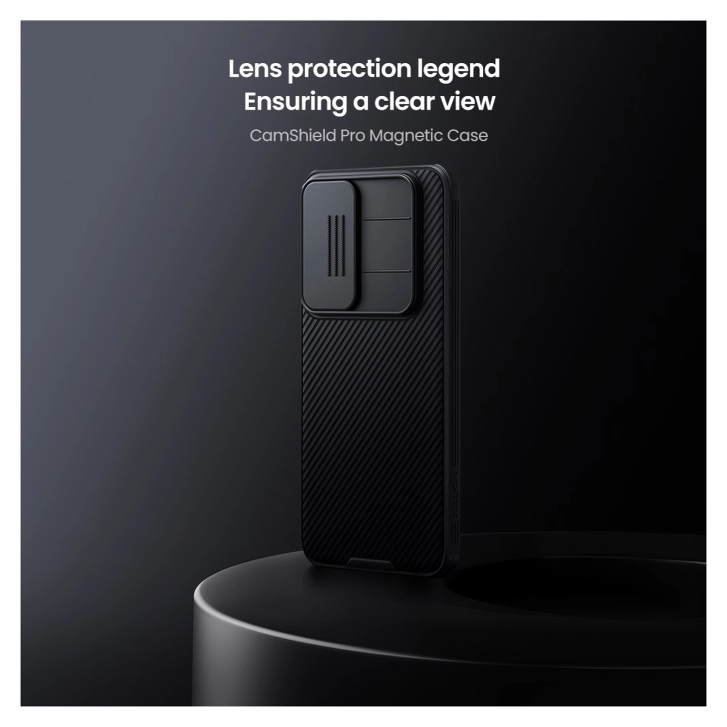 Nillkin CamShield MagSafe Samsung Galaxy S25 FE Hoesje Camera Slider Zwart afbeelding 3