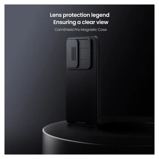 Nillkin CamShield MagSafe Samsung Galaxy S25 FE Hoesje Camera Slider Zwart afbeelding 3