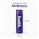 Buddi Oplaadbare AA Batterijen 2.800 mAh 1.2V 52 Stuks afbeelding 4