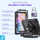 Samsung Galaxy Tab A11 Hoes met Screen Protector en Handriem Zwart afbeelding 4