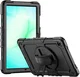 Samsung Galaxy Tab A11 Plus Hoes met Screen Protector en Handriem Zwart
