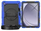 Samsung Galaxy Tab A11 Plus Hoes met Screen Protector en Handriem Blauw afbeelding 2