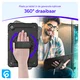 Samsung Galaxy Tab A11 Plus Hoes met Screen Protector en Handriem Roze afbeelding 10