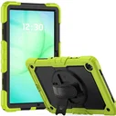 Samsung Galaxy Tab A11 Plus Hoes met Screen Protector en Handriem Groen