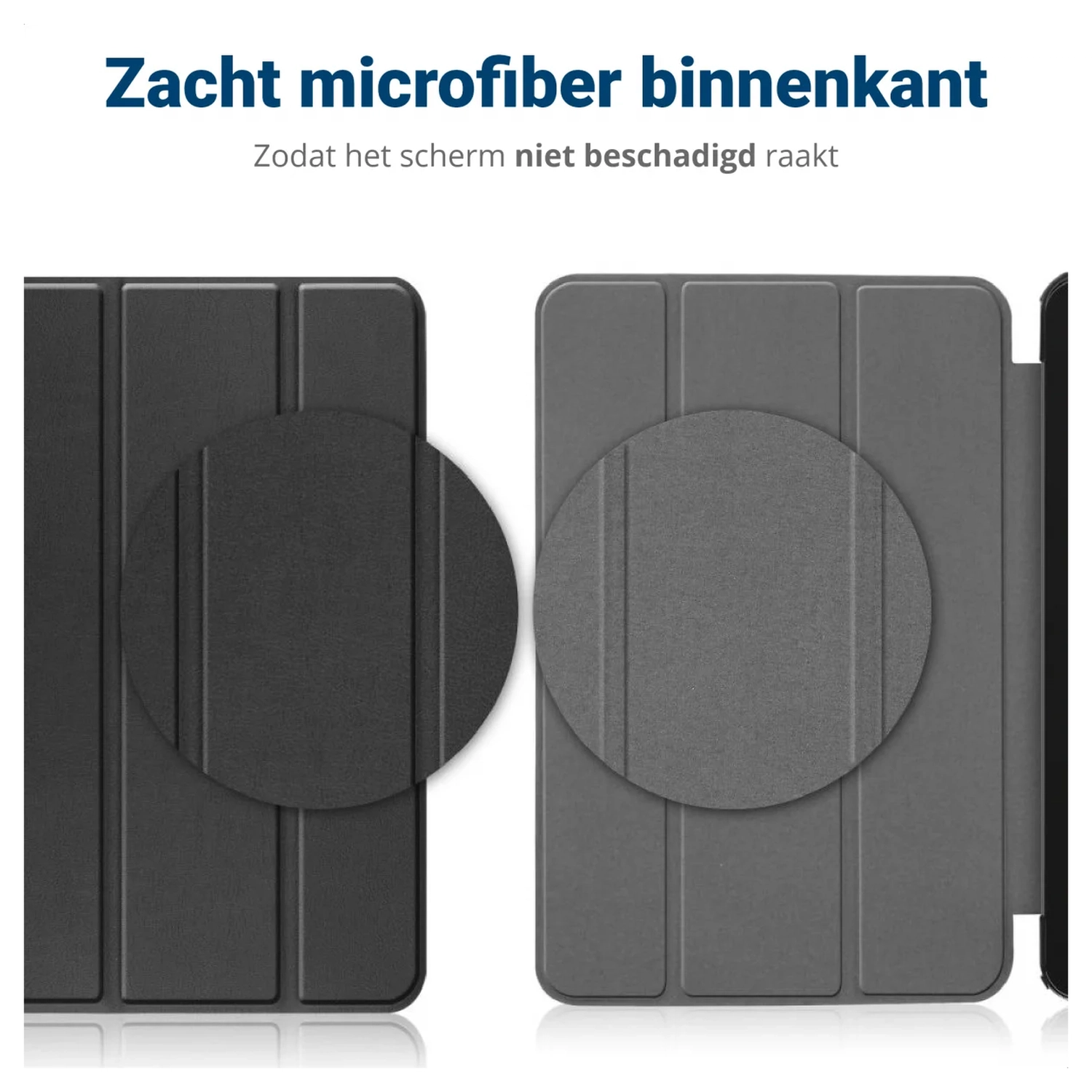 Samsung Galaxy Tab A11 Hoes Tri-Fold Book Case met Standaard Sterrennacht afbeelding 9
