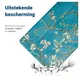 Samsung Galaxy Tab A11 Hoes Tri-Fold Book Case met Standaard Blossom afbeelding 3