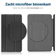 Samsung Galaxy Tab A11 Hoes Tri-Fold Book Case met Standaard Blossom afbeelding 6