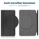 Samsung Galaxy Tab A11 Hoes Tri-Fold Book Case met Standaard Touch afbeelding 8