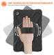 Samsung Galaxy Tab A11 Plus Hoes Back Cover met Kickstand en Handriem Zwart afbeelding 2