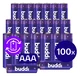 Buddi Oplaadbare AAA Batterijen 1.200 mAh 1.2V 100 Stuks afbeelding 1