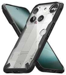 Ringke Fusion X Nothing Phone (3) Hoesje Back Cover Zwart afbeelding