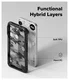 Ringke Fusion X Nothing Phone (3) Hoesje Back Cover Camo Zwart afbeelding 6