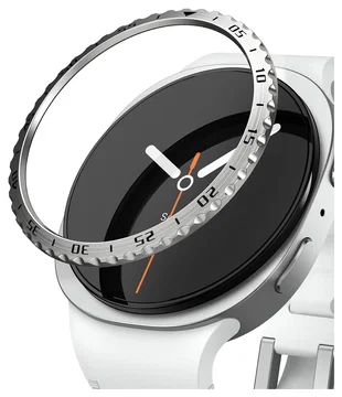 Ringke Bezel Styling - Galaxy Watch 8 44MM - Randbeschermer - Zilver