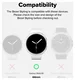 Ringke Bezel Styling - Galaxy Watch 8 44MM - Randbeschermer - Zilver afbeelding 2