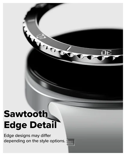 Ringke Bezel Styling - Galaxy Watch 8 44MM - Randbeschermer - Premium Zwart afbeelding 8