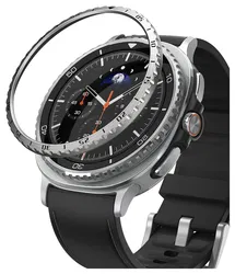 Ringke Bezel - Galaxy Watch 8 Classic 46MM - Randbeschermer - Zilver afbeelding