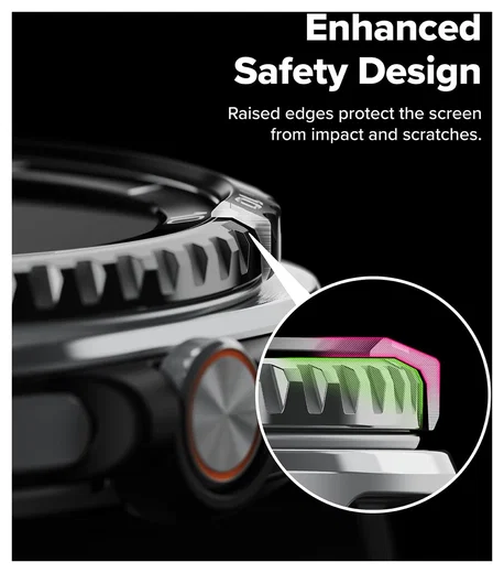 Ringke Bezel - Galaxy Watch 8 Classic 46MM - Randbeschermer - Zwart afbeelding 9