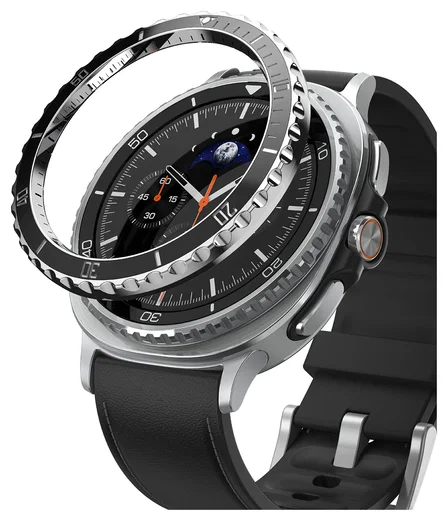 Ringke Bezel - Galaxy Watch 8 Classic 46MM - Randbeschermer - Premium Zwart afbeelding 1