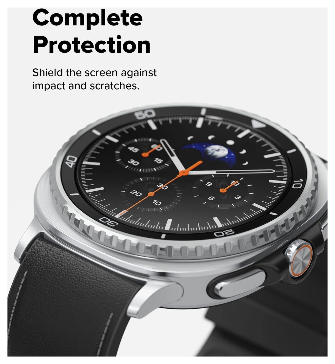 Ringke Tempered Glass Pro - Samsung Watch 8 Classic Screen Protector - 2-Pack afbeelding 8