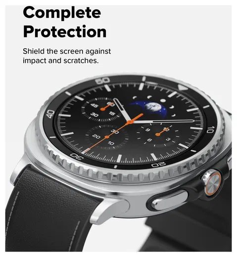 Ringke Tempered Glass Pro - Samsung Watch 8 Classic Screen Protector - 2-Pack afbeelding 8