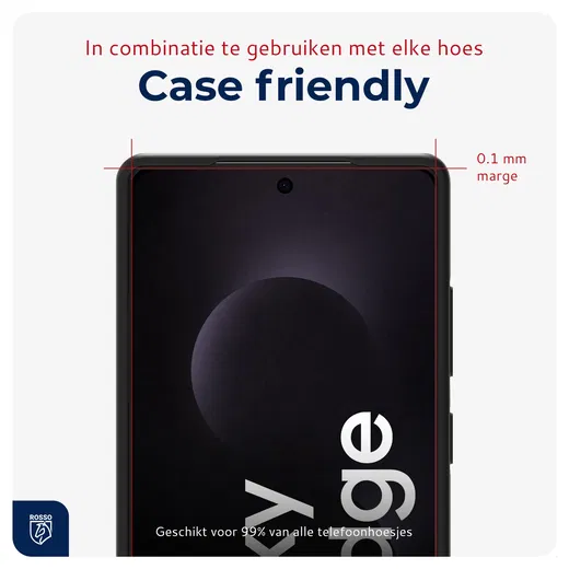 Rosso Samsung S25 Edge Privacy Glass met Installatietray Dust Removal (2-Pack) afbeelding 11