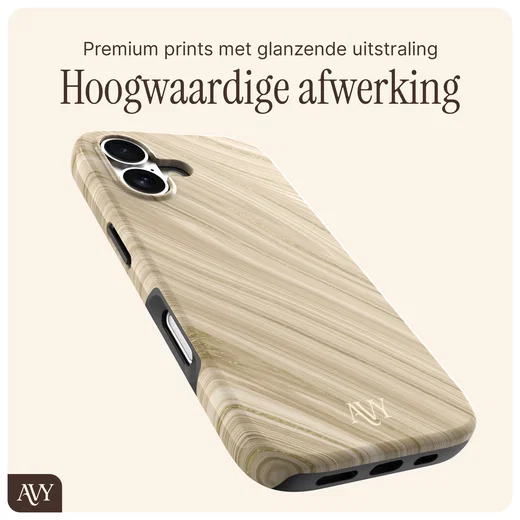 AVY Apple iPhone 17 Hoesje MagSafe Back Cover Aurum Gold afbeelding 9
