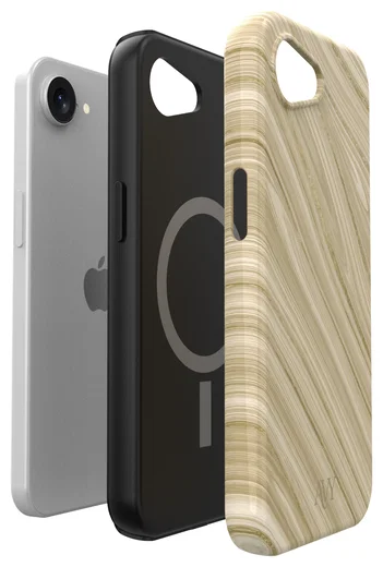 AVY Apple iPhone 17e / 16e Hoesje MagSafe Back Cover Aurum Gold afbeelding 20