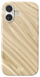 AVY Apple iPhone 16 Hoesje MagSafe Back Cover Aurum Gold afbeelding