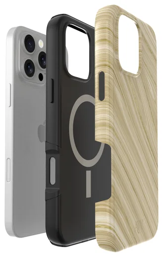 AVY Apple iPhone 16 Pro Max Hoesje MagSafe Back Cover Aurum Gold afbeelding 20