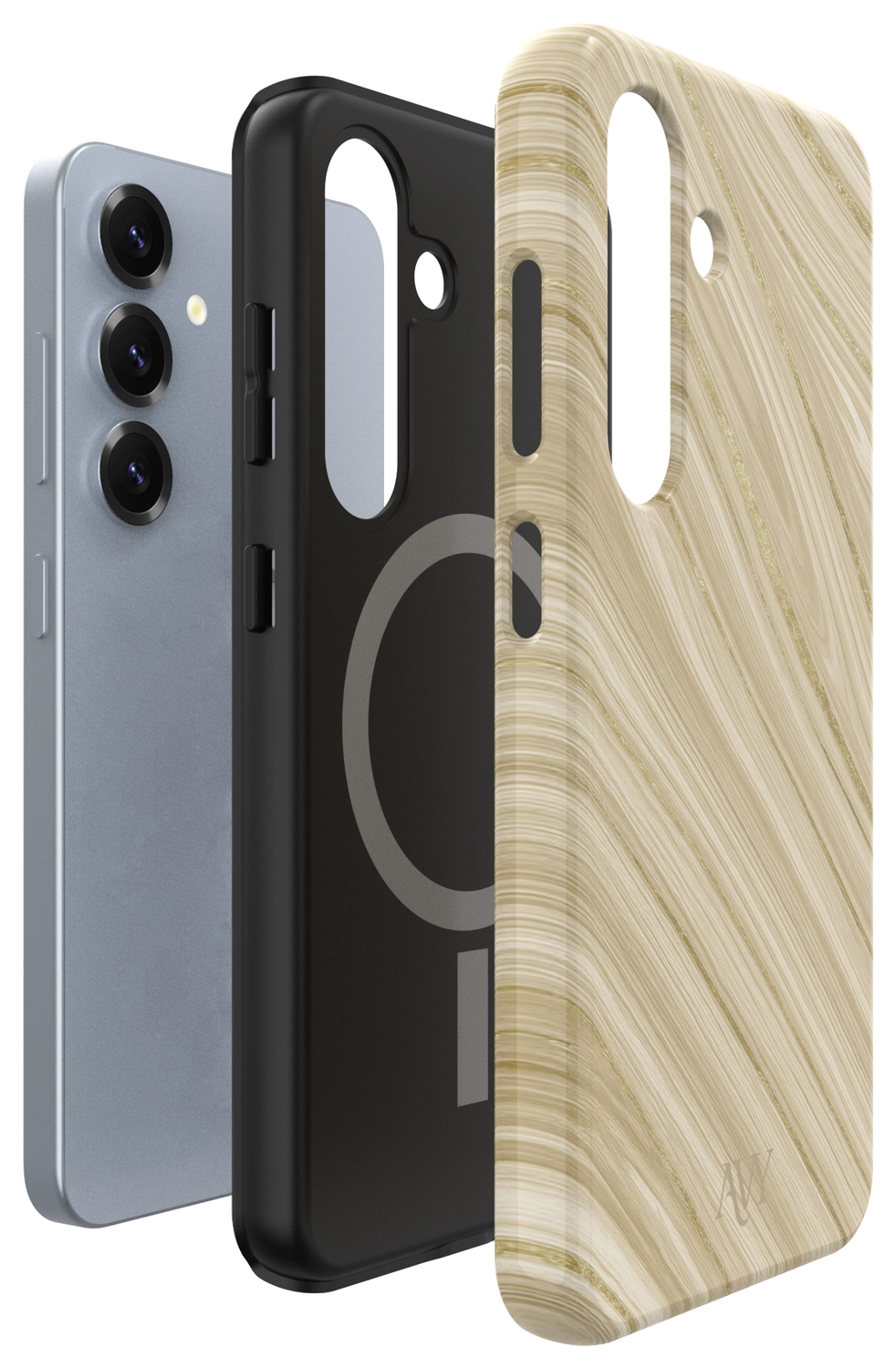 AVY Samsung Galaxy S24 Plus Hoesje MagSafe Back Cover Aurum Gold afbeelding 19
