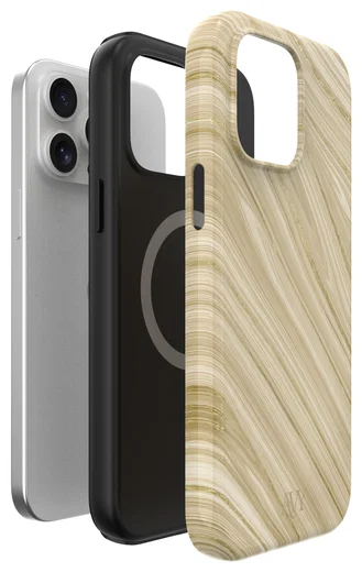 AVY Apple iPhone 15 Pro Max Hoesje MagSafe Back Cover Aurum Gold afbeelding 20