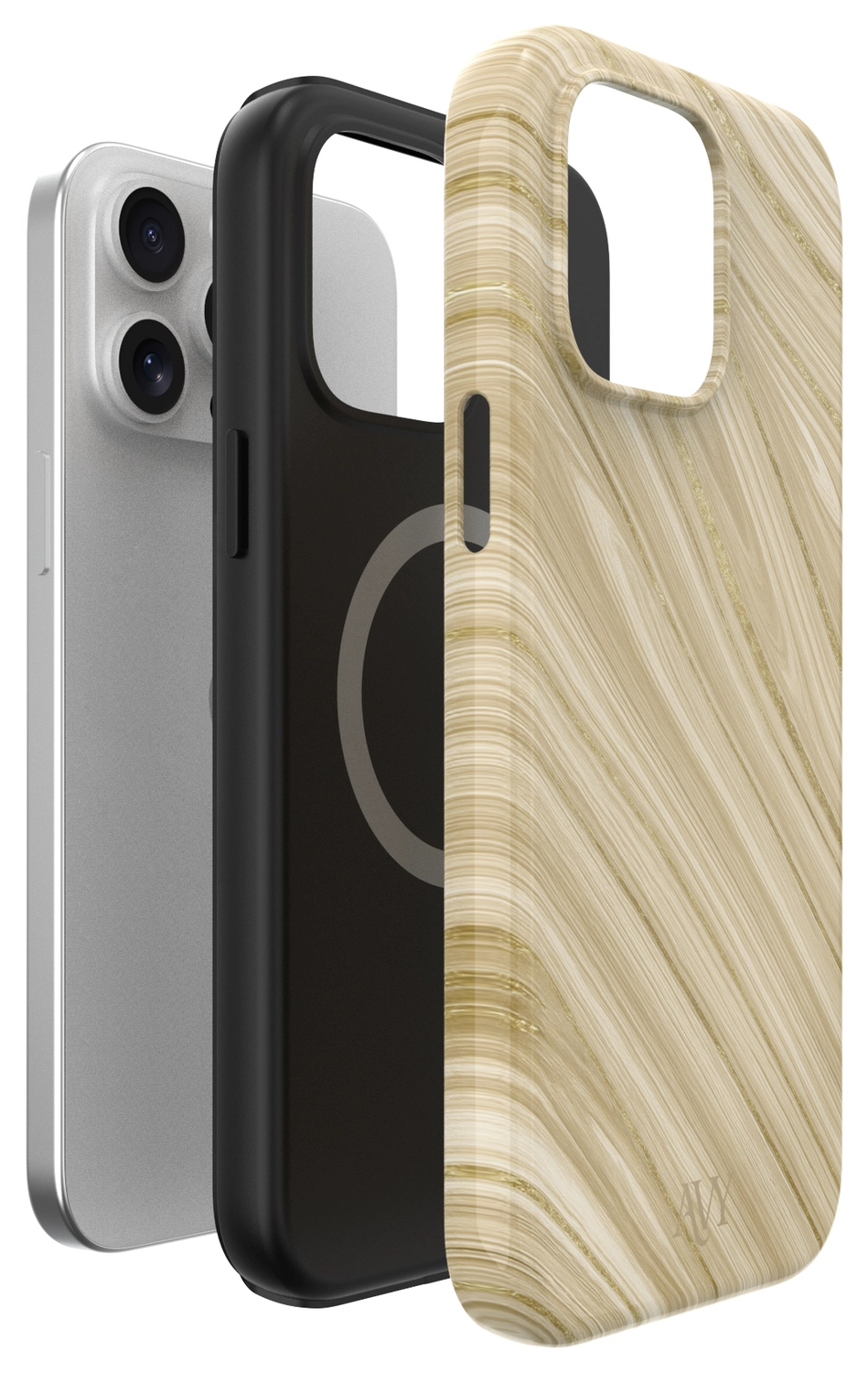AVY Apple iPhone 12 Pro Max Hoesje MagSafe Back Cover Aurum Gold afbeelding 20