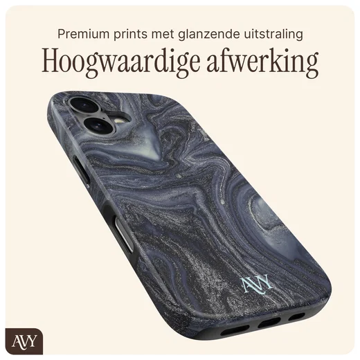 AVY Apple iPhone 17 Hoesje MagSafe Back Cover Obscura Blue afbeelding 9