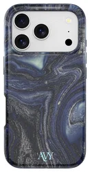 AVY Apple iPhone 17 Pro Hoesje MagSafe Back Cover Obscura Blue afbeelding