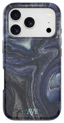 AVY Apple iPhone 17 Pro Max Hoesje MagSafe Back Cover Obscura Blue afbeelding