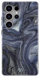 AVY Samsung Galaxy S25 Ultra Hoesje MagSafe Back Cover Obscura Blue afbeelding