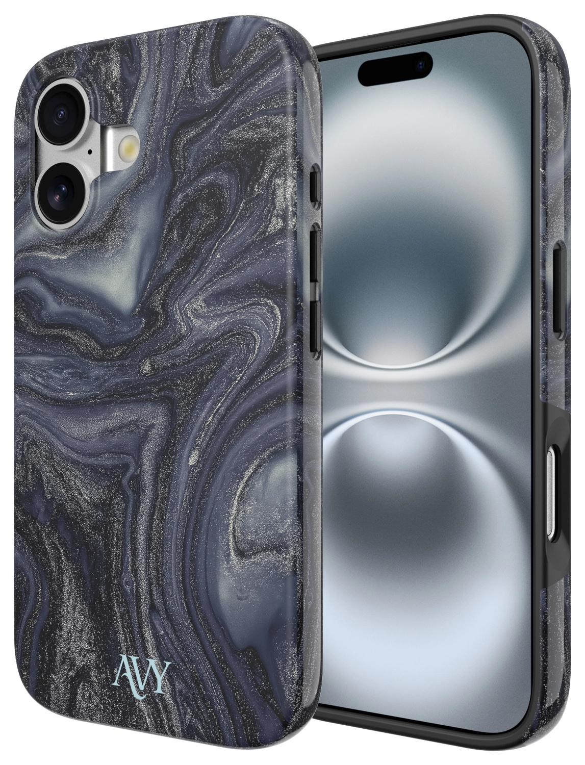AVY Apple iPhone 16 Hoesje MagSafe Back Cover Obscura Blue afbeelding 16