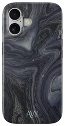 AVY Apple iPhone 16 Hoesje MagSafe Back Cover Obscura Blue afbeelding