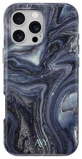 AVY Apple iPhone 16 Pro Hoesje MagSafe Back Cover Obscura Blue afbeelding 1