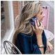 AVY Samsung Galaxy S24 Hoesje MagSafe Back Cover Obscura Blue afbeelding 6