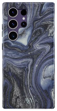 AVY Samsung Galaxy S24 Ultra Hoesje MagSafe Back Cover Obscura Blue