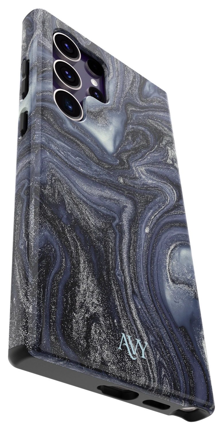 AVY Samsung Galaxy S24 Ultra Hoesje MagSafe Back Cover Obscura Blue afbeelding 16