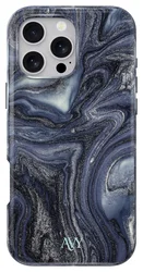 AVY Apple iPhone 15 Pro Max Hoesje MagSafe Back Cover Obscura Blue afbeelding