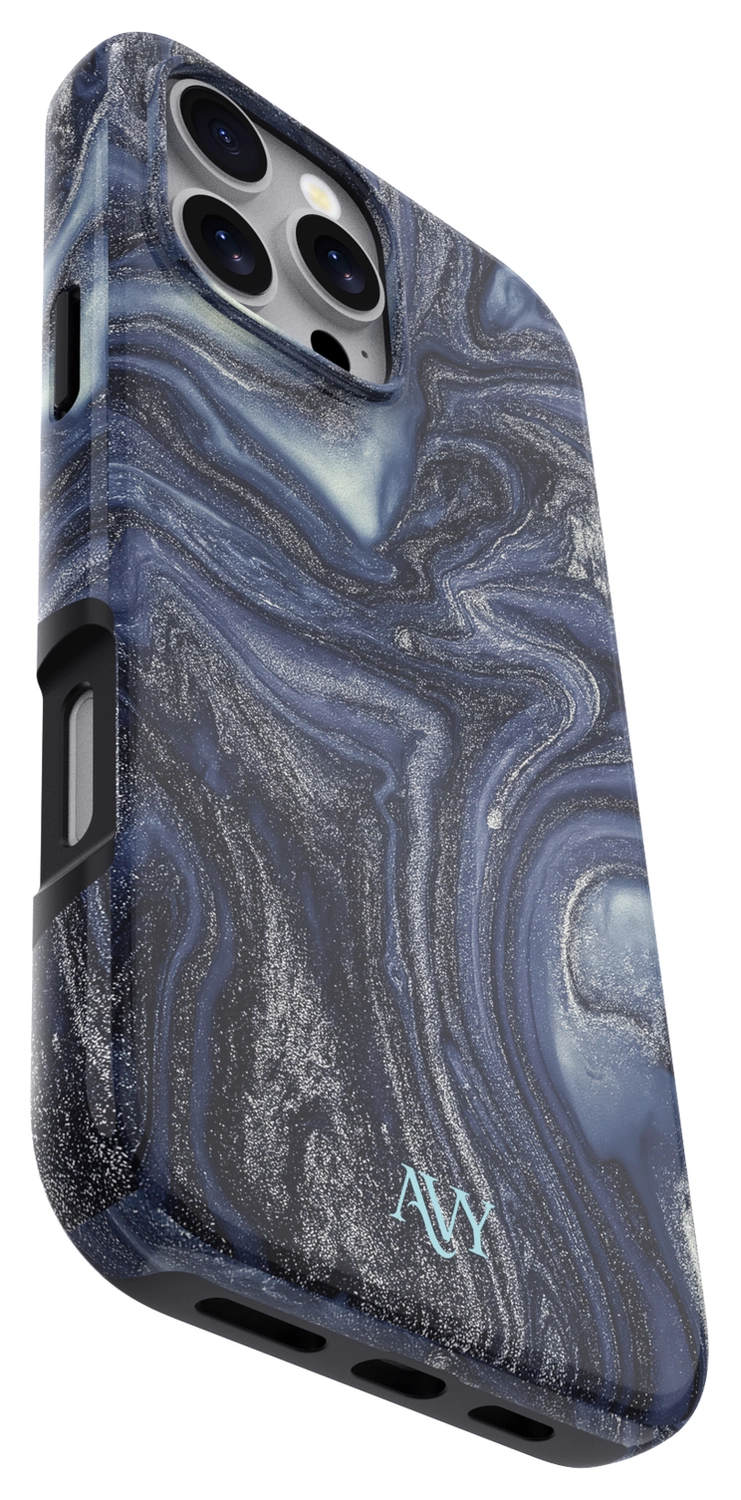 AVY Apple iPhone 15 Pro Max Hoesje MagSafe Back Cover Obscura Blue afbeelding 17