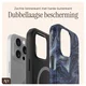 AVY Apple iPhone 15 Pro Max Hoesje MagSafe Back Cover Obscura Blue afbeelding 7