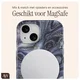 AVY Apple iPhone 14 / 13 Hoesje MagSafe Back Cover Obscura Blue afbeelding 10