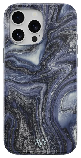 AVY Apple iPhone 14 Pro Max Hoesje MagSafe Back Cover Obscura Blue afbeelding 1