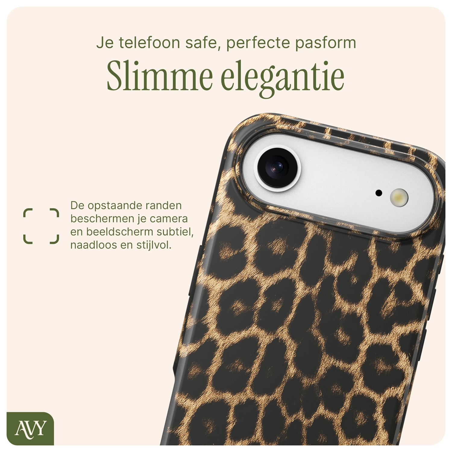 AVY Apple iPhone Air Hoesje MagSafe Back Cover Panthera Chic afbeelding 10