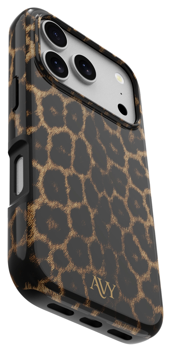 AVY Apple iPhone 17 Pro Max Hoesje MagSafe Back Cover Panthera Chic afbeelding 14