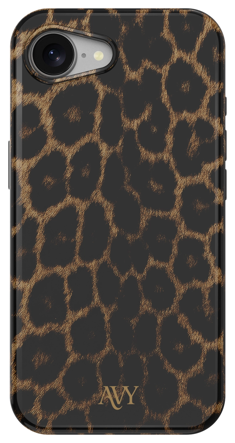 AVY Apple iPhone 17e / 16e Hoesje MagSafe Back Cover Panthera Chic afbeelding 1